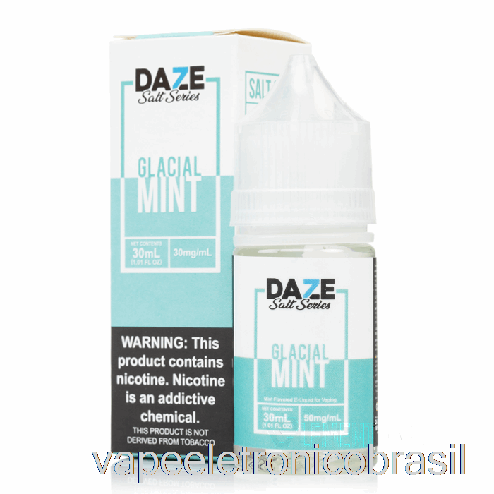 Vape Vaporesso Menta Glacial - 7 Daze Salt - 30ml 30mg